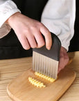 Stainless Steel Potato Crinkle Cut Slicer