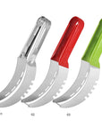 Stainless Steel Watermelon Slicer with Non-Slip Handle