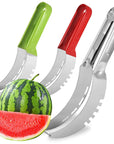 Stainless Steel Watermelon Slicer with Non-Slip Handle