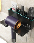 Wall Mounted Hair Dryer Holder